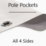 Pole Pockets All Side