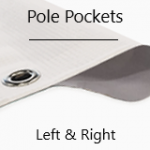 Pole Pockets Width